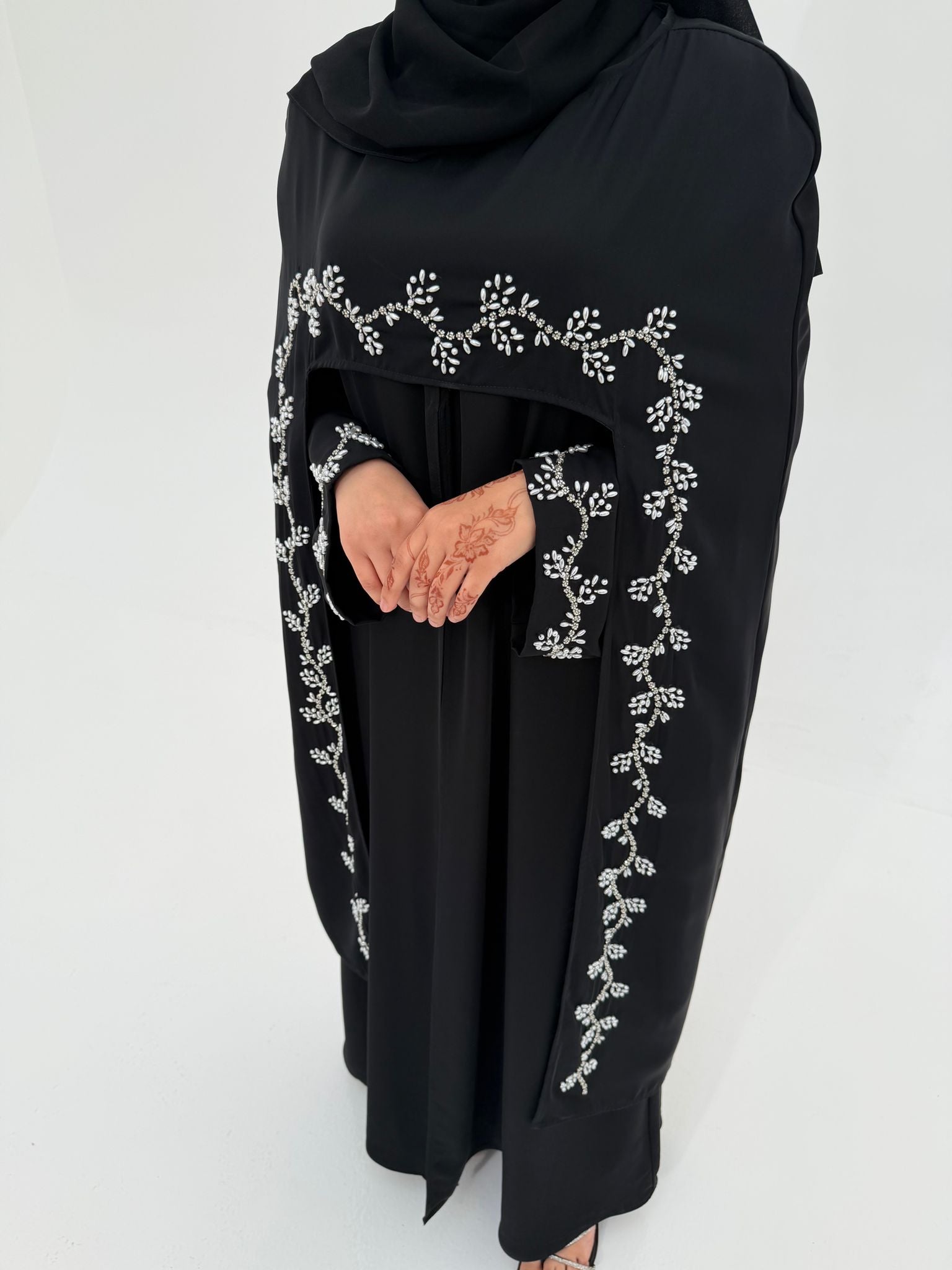 Abaya Sultana – Ensemble 4 pièces
