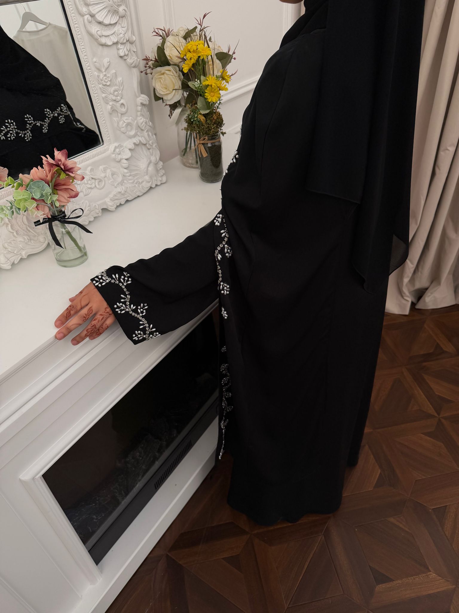 Abaya Sultana – Ensemble 4 pièces