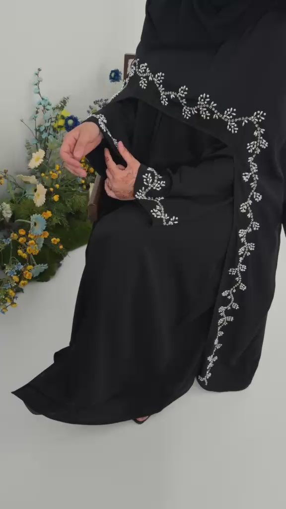 Abaya Sultana – Ensemble 4 pièces